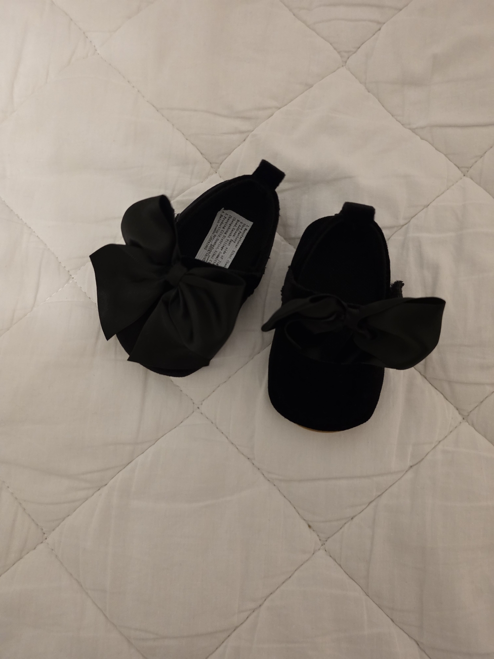 Black Bow Baby Shoes - Kids Shoes